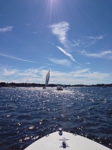 Beautiful day in Newport Harbor